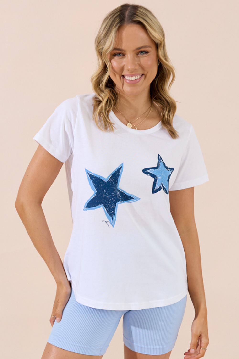 Horizon T-Shirt 100% BCI Cotton - White