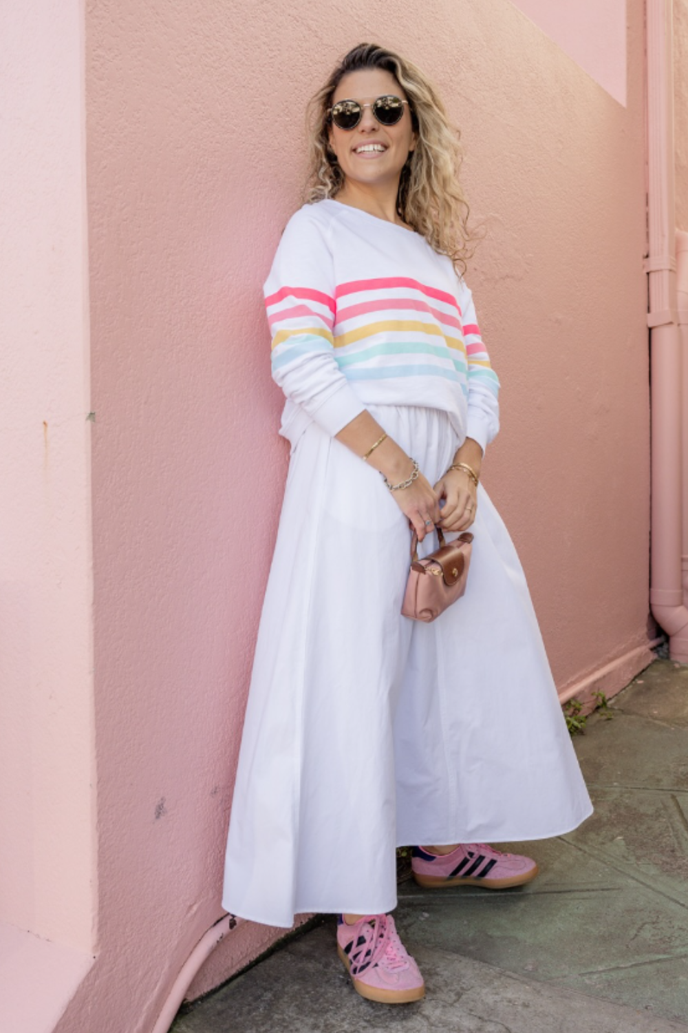 Forever oversized Sweater - White