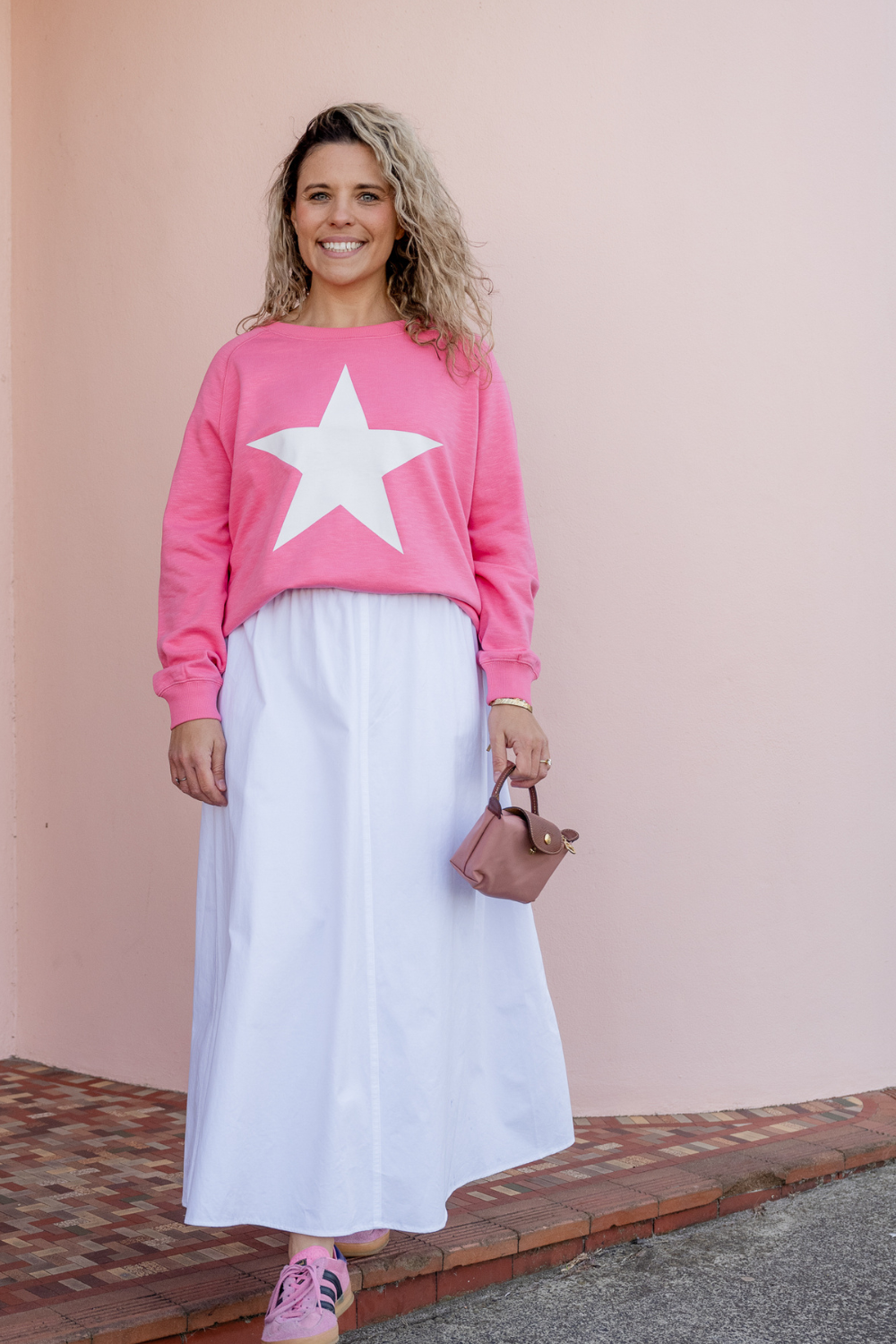 Freedom Oversized Sweater -Bubblegum
