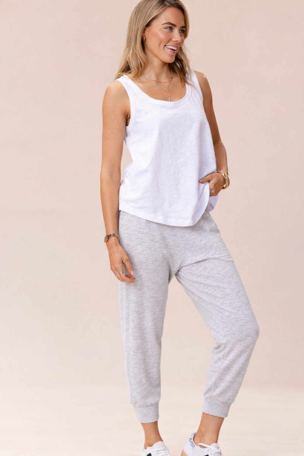 NEW Sorrento Pants - Grey Marle