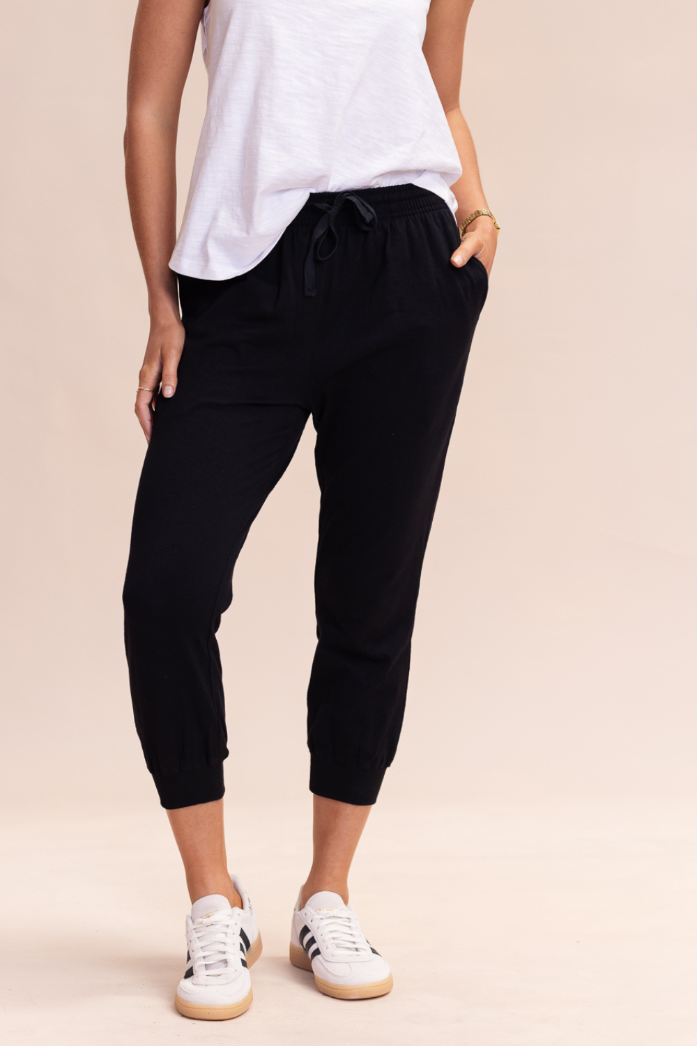 Portsea Pants 7/8 - Black