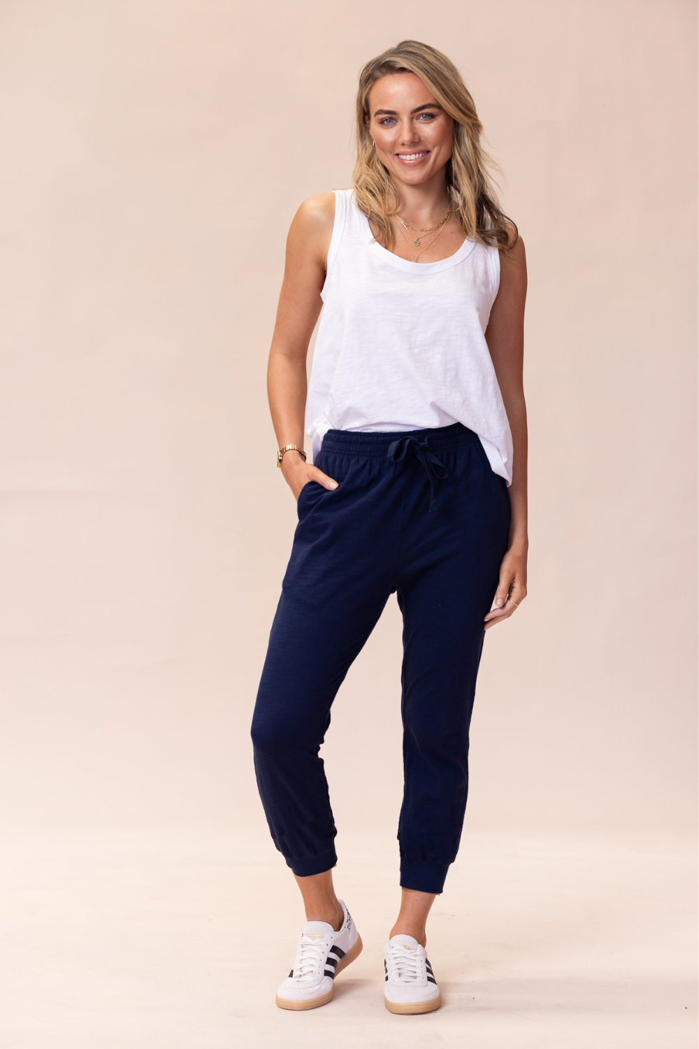 New Sorrento Pants - Navy V2