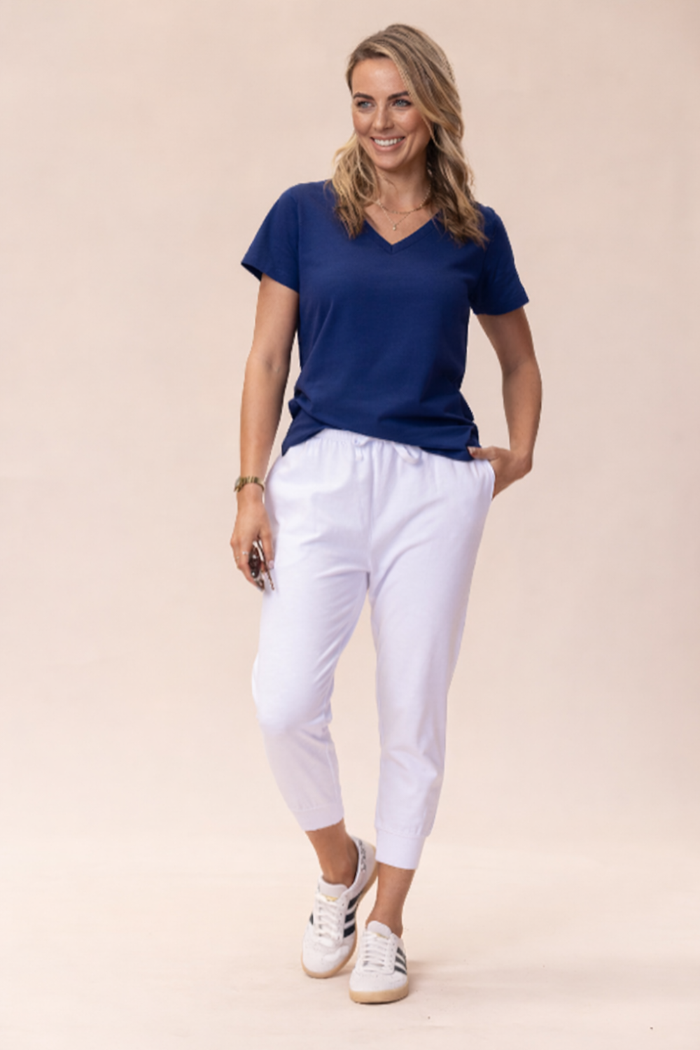 Portsea Pants 7/8 - White