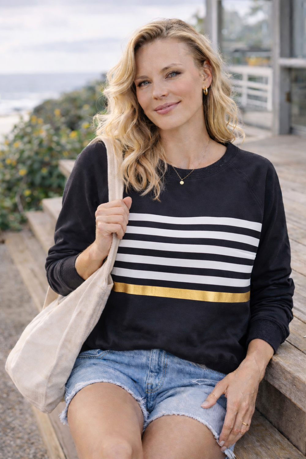 Bally Oversized Sweater - Black