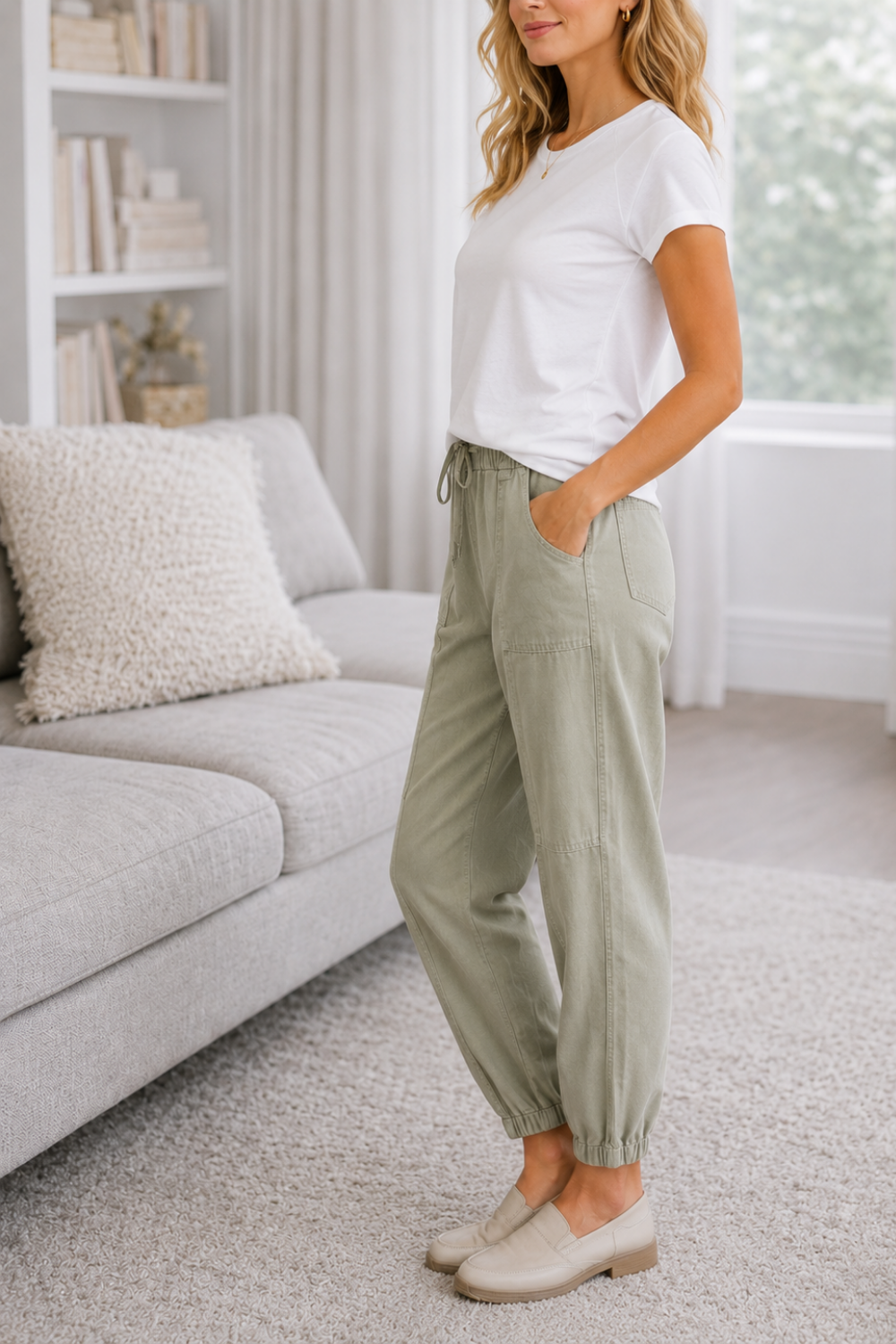 Amore Pant - Khaki