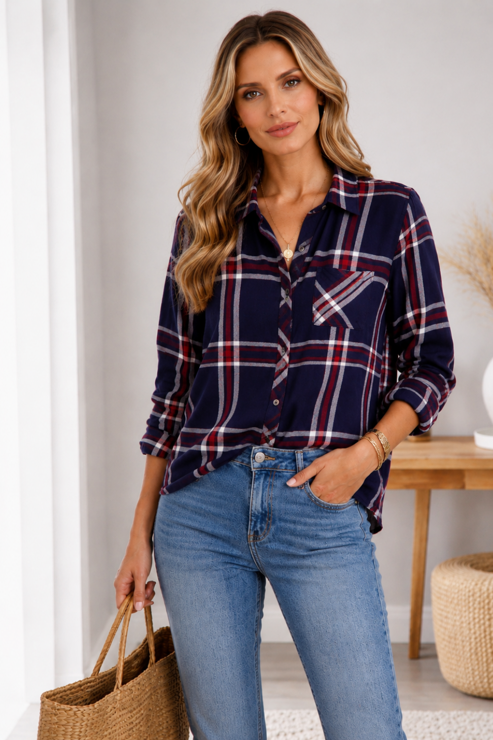 Azure Shirt- Navy