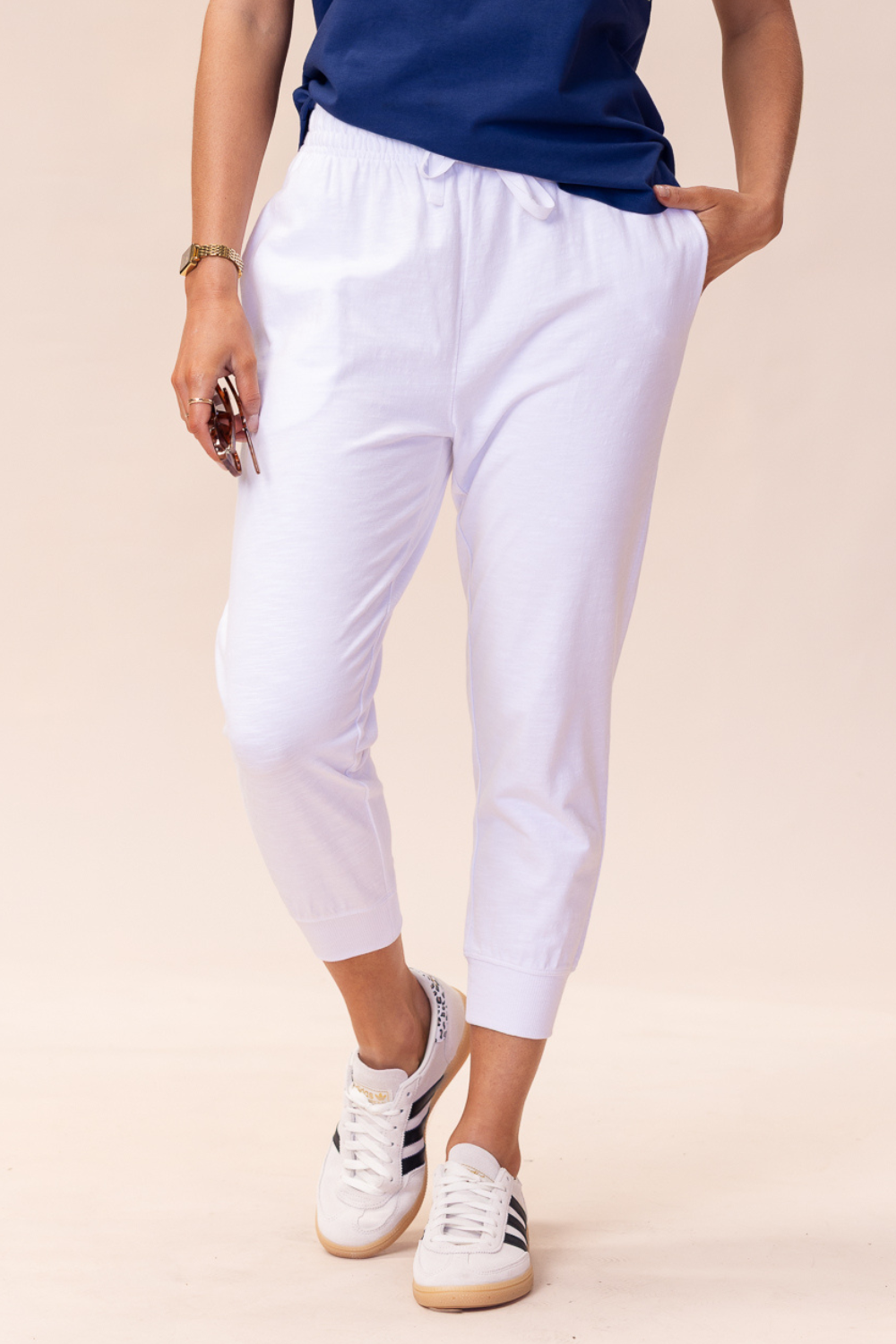 Portsea Pants 7/8 - White