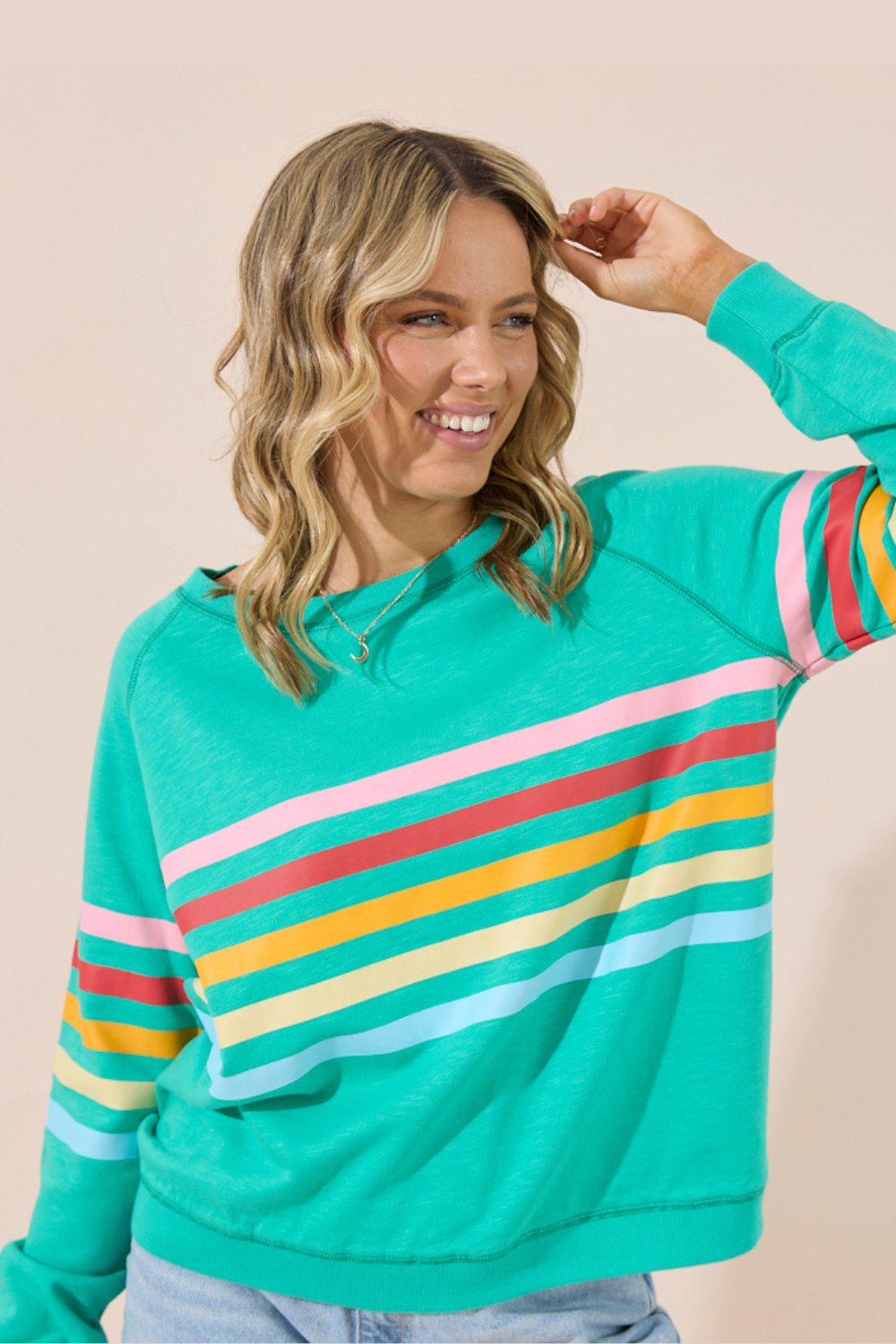 Forever Oversized Sweater - Green