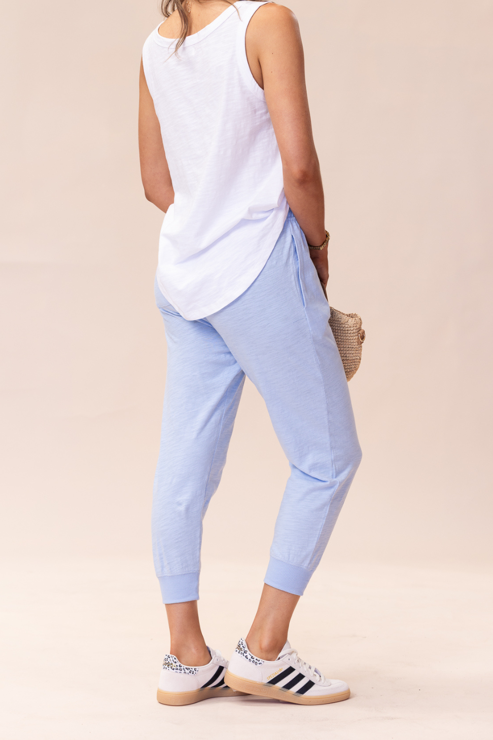 Portsea Pants 7/8 - Soft Blue