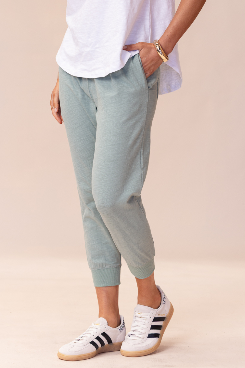 Portsea Pants 7/8 - Sage