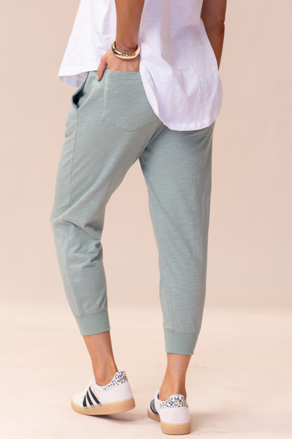Portsea Pants 7/8 - Sage