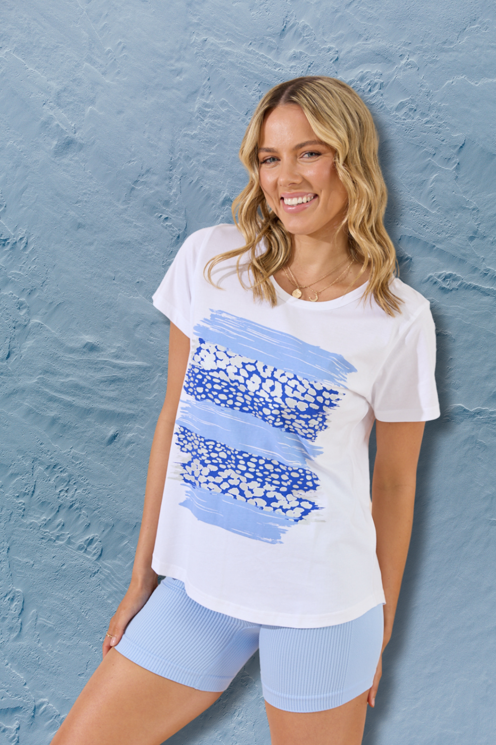 CAMILLA T-Shirt 100% BCI Cotton - WHITE