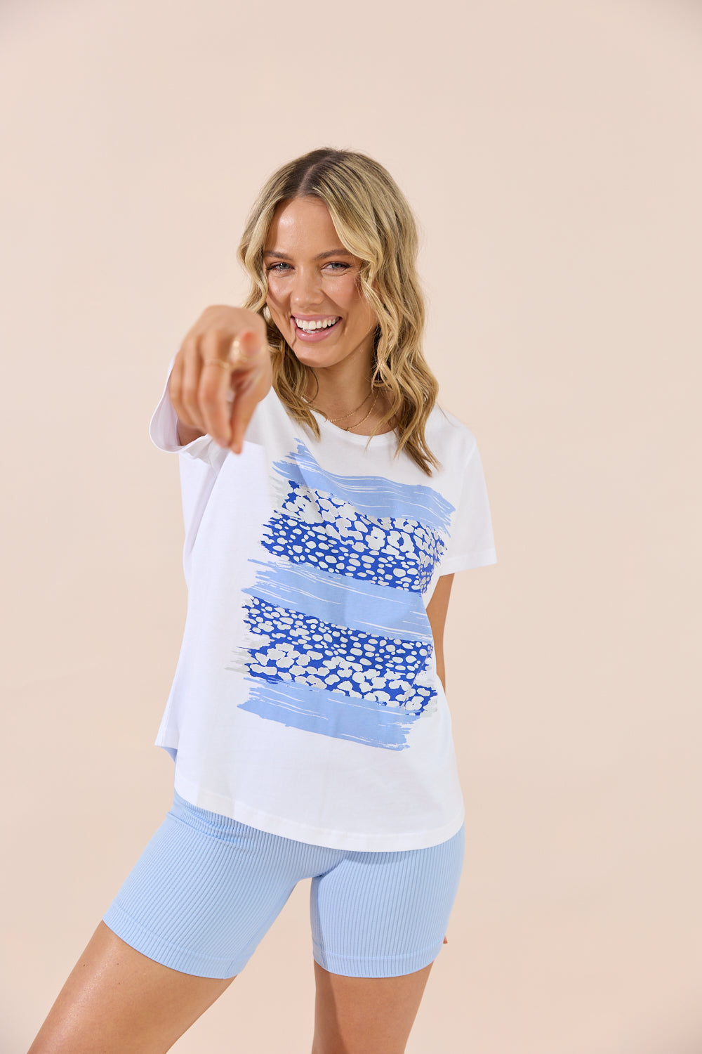CAMILLA T-Shirt 100% BCI Cotton - WHITE