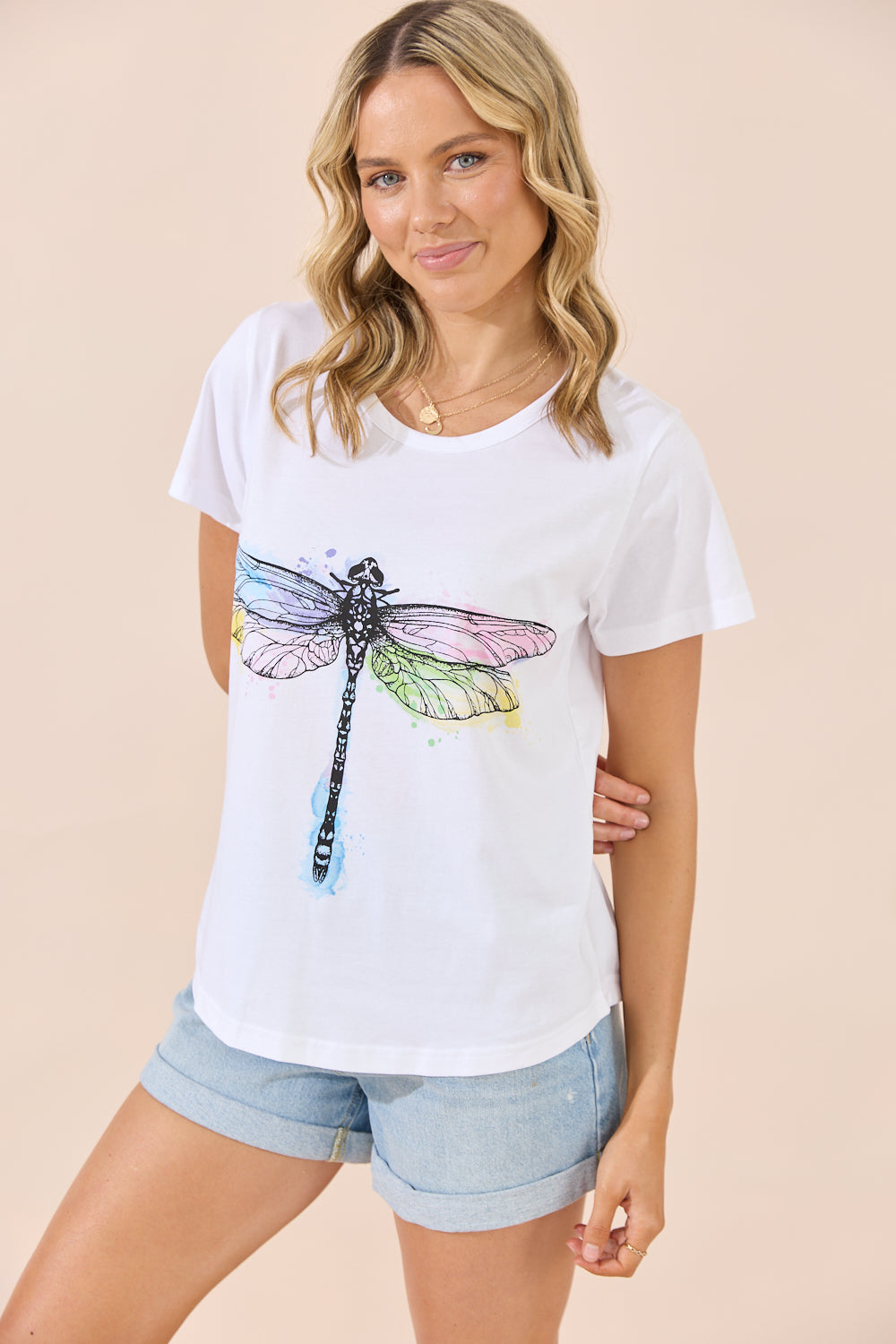 Dreamer T-Shirt 100% BCI Cotton - White