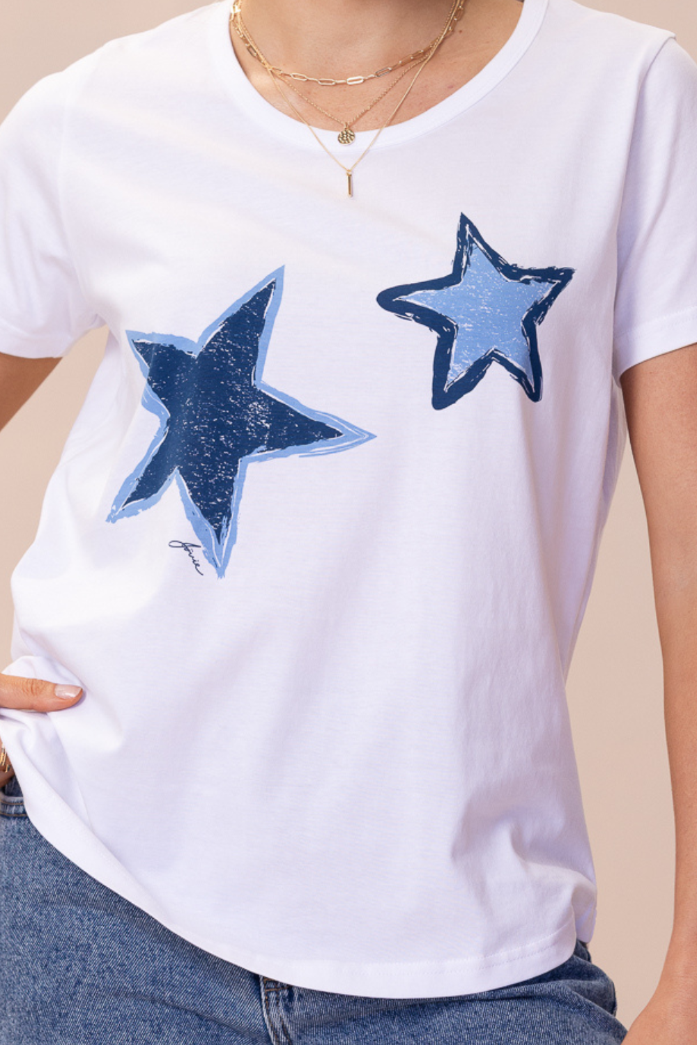 Horizon T-Shirt 100% BCI Cotton - White