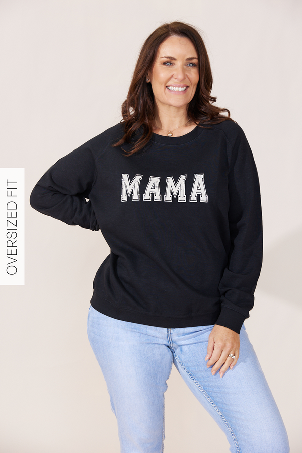 Mama Sweater - Black