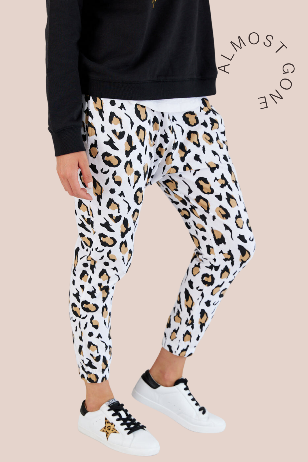 Sadie Pants - Natural Leopard - Seconds