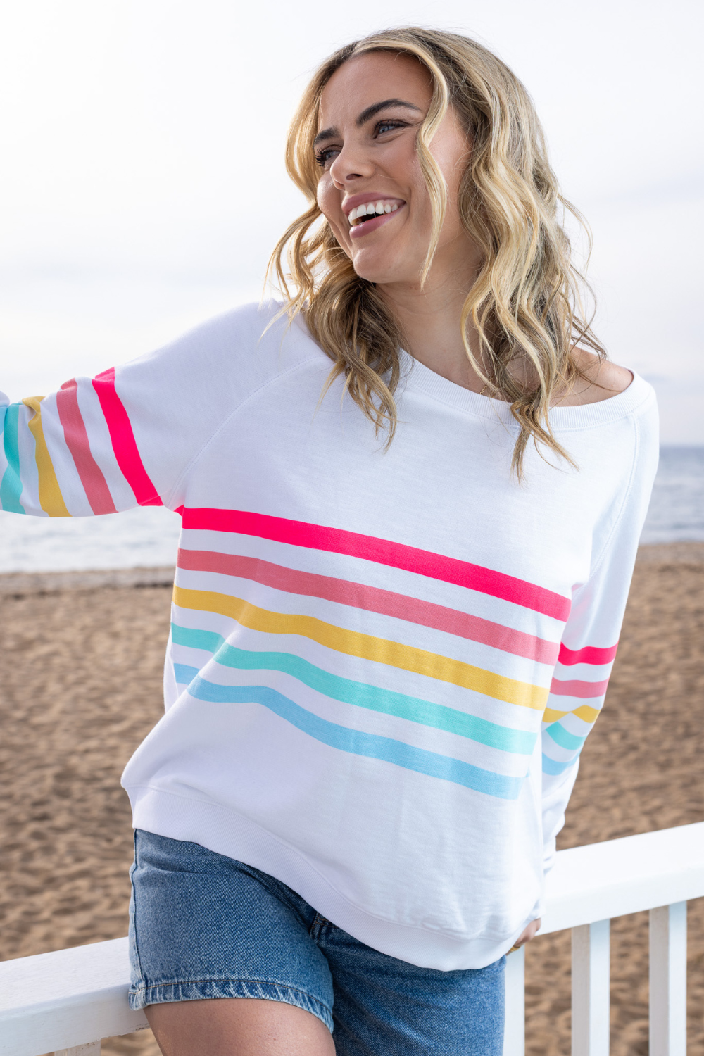Forever Sweater - White