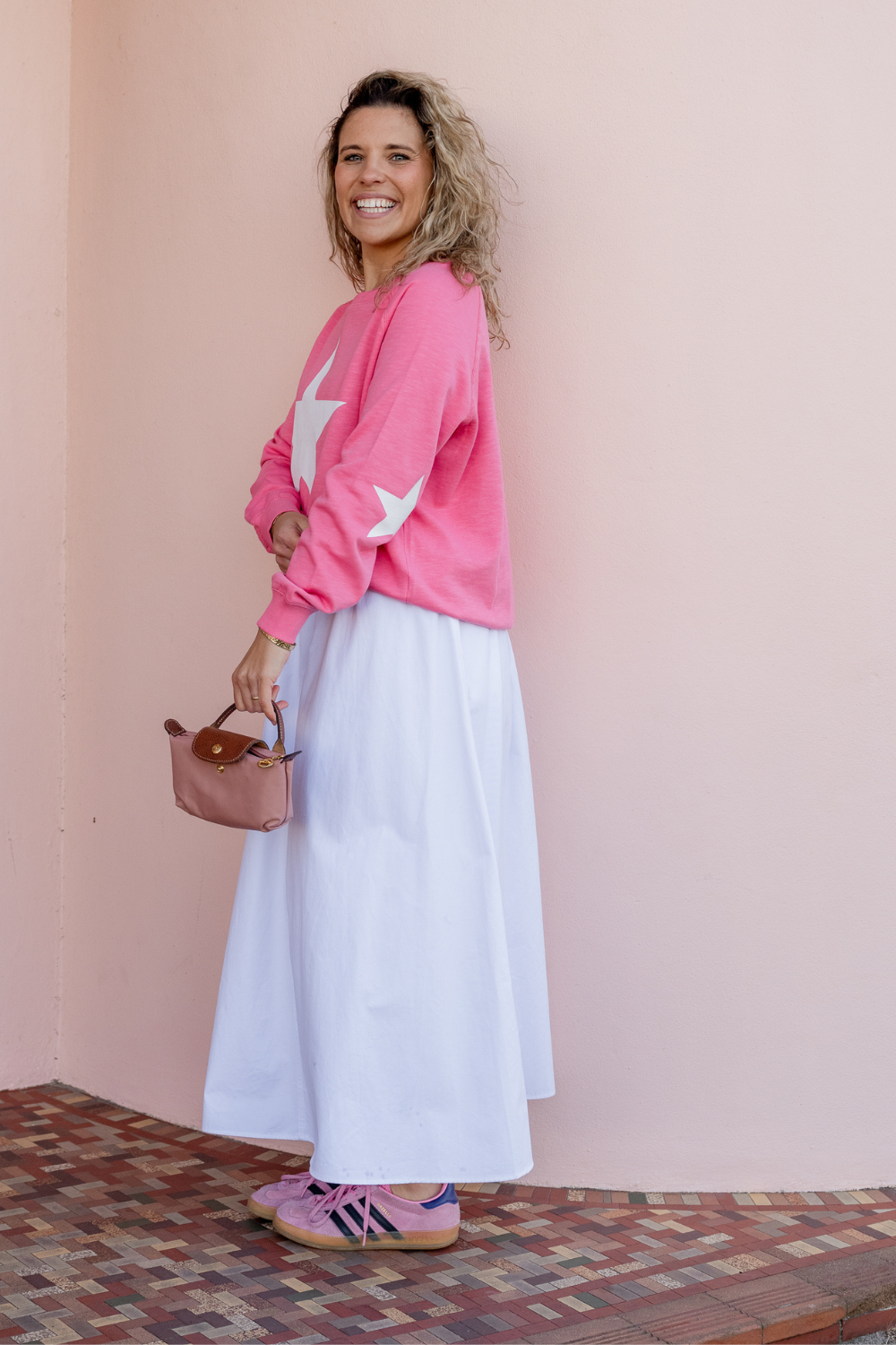 Freedom Oversized Sweater -Bubblegum