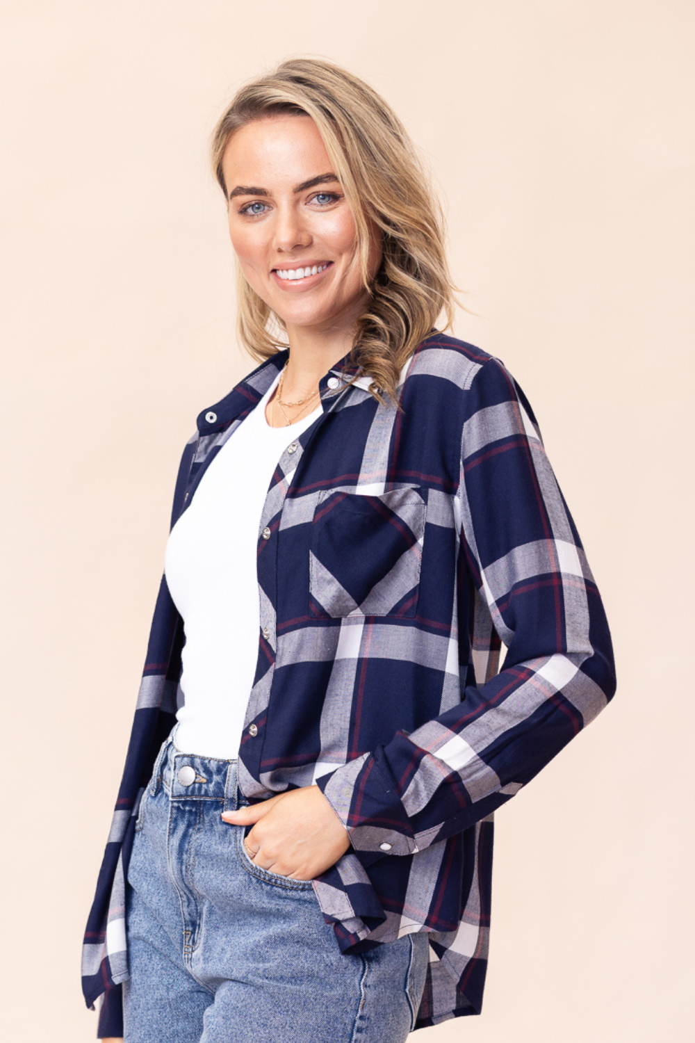 Azure Shirt- Navy
