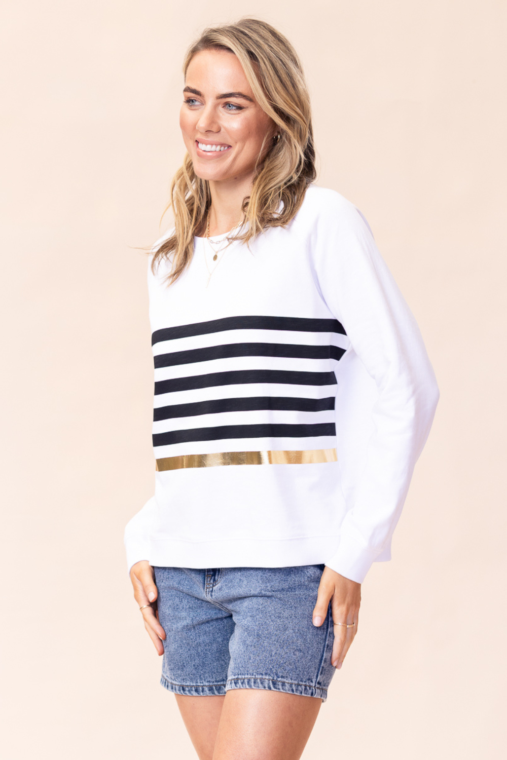 Bally Oversized Sweater - White