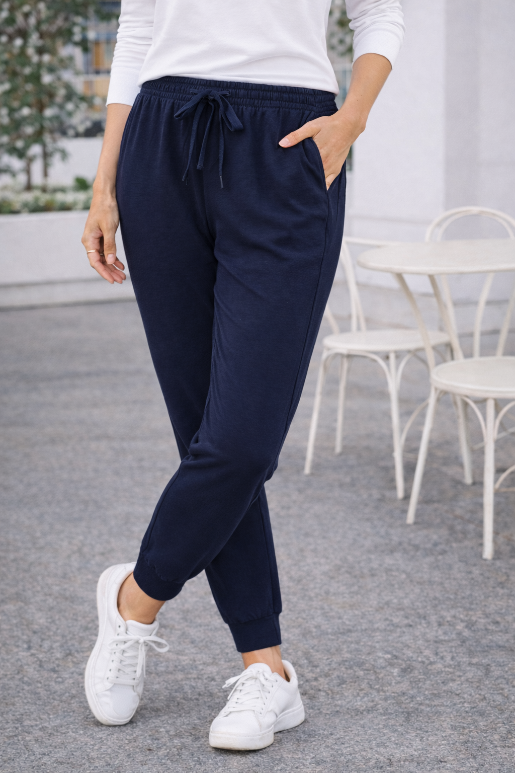 Sorrento Pants - Navy V2