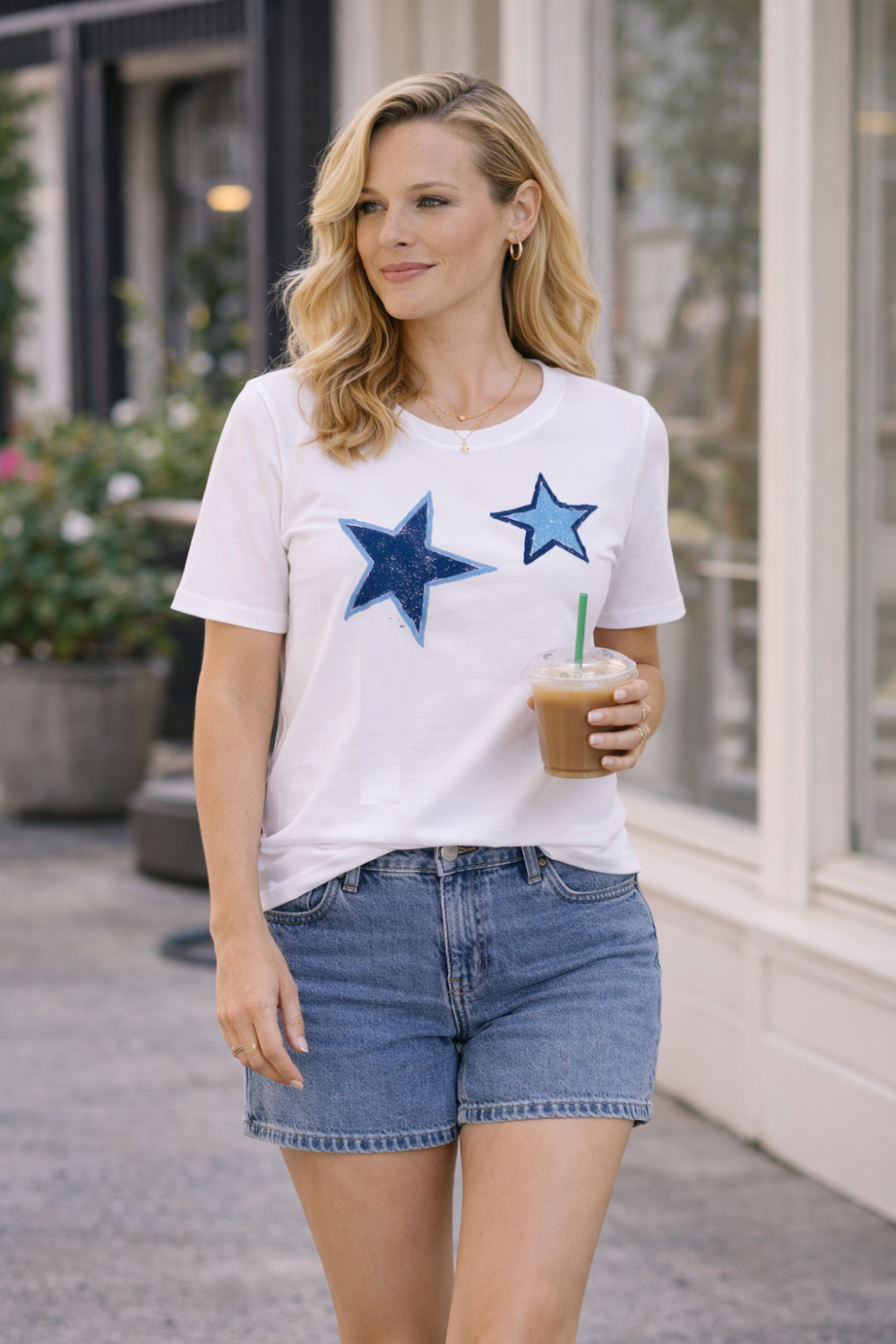 Horizon T-Shirt 100% BCI Cotton - White