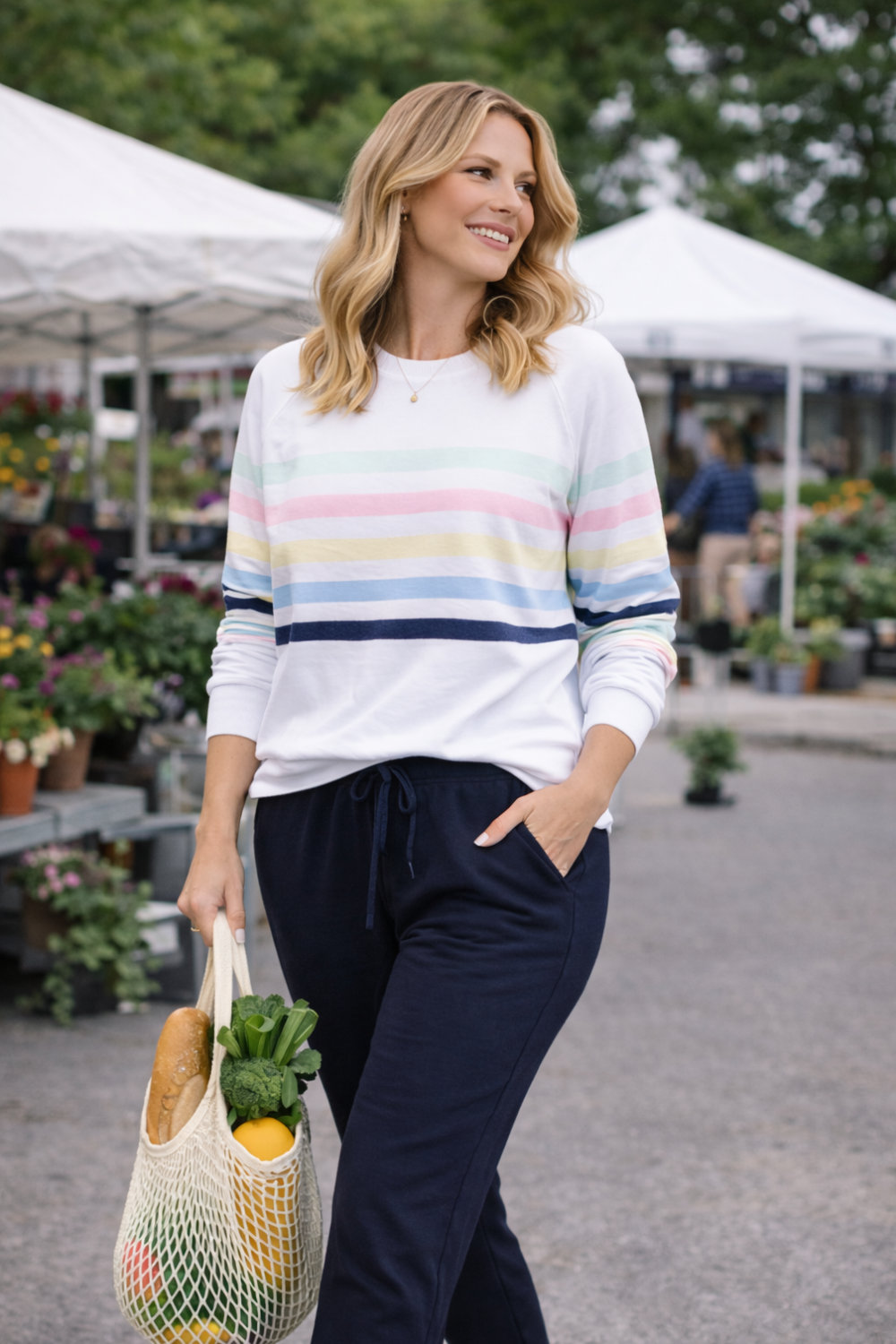 Sorrento Pants - Navy