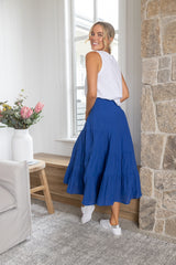 Sunday Skirt - Cobalt Blue