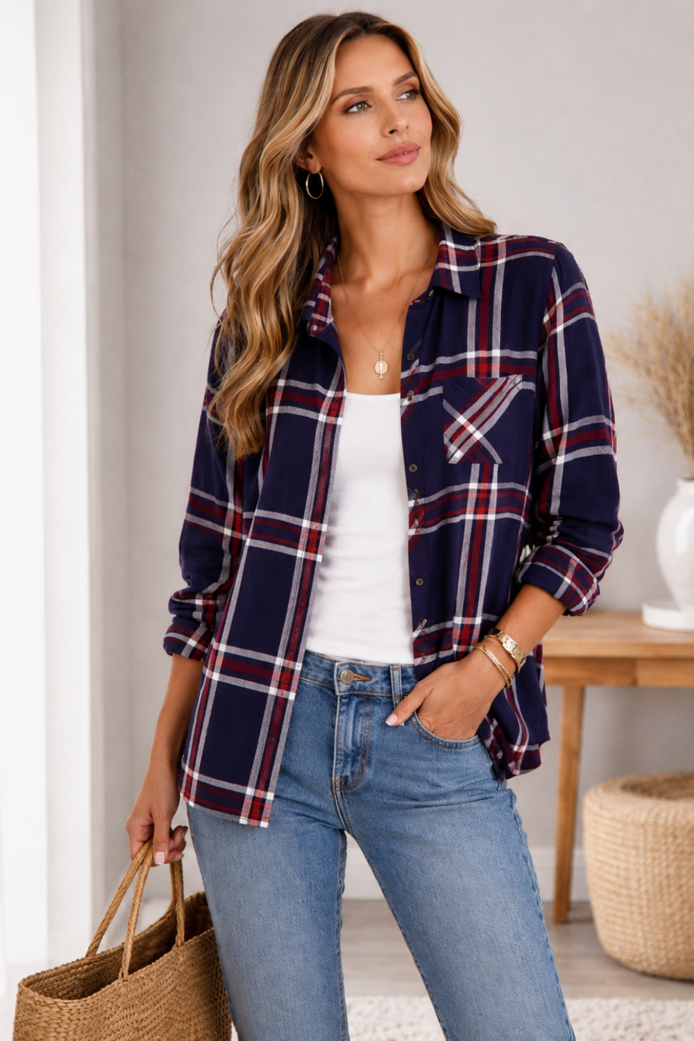 Azure Shirt- Navy