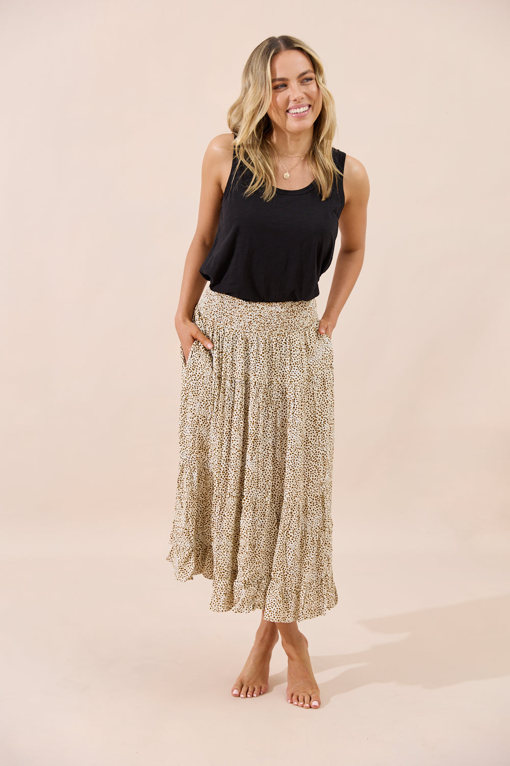 Sunset Skirt - Cheetah - Seconds