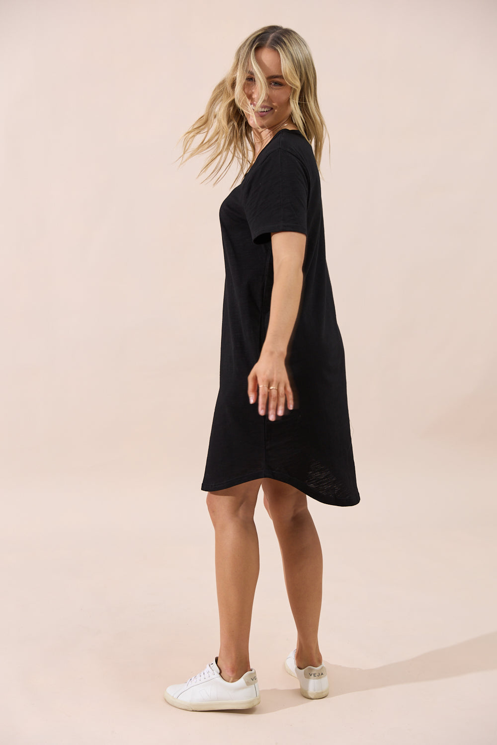 Getaway Dress - Black - Seconds