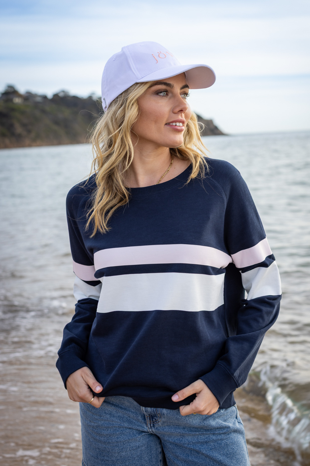 Halle Oversized Sweater - Navy