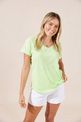 Haven Tee - Lime Green
