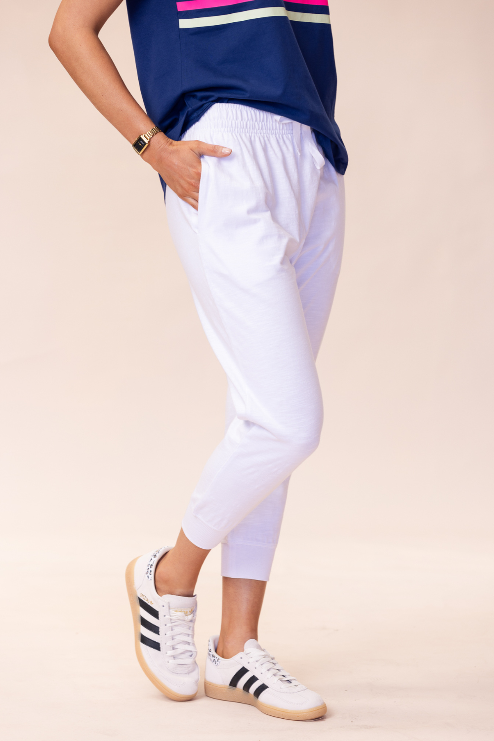 Portsea Pants 7/8 - White