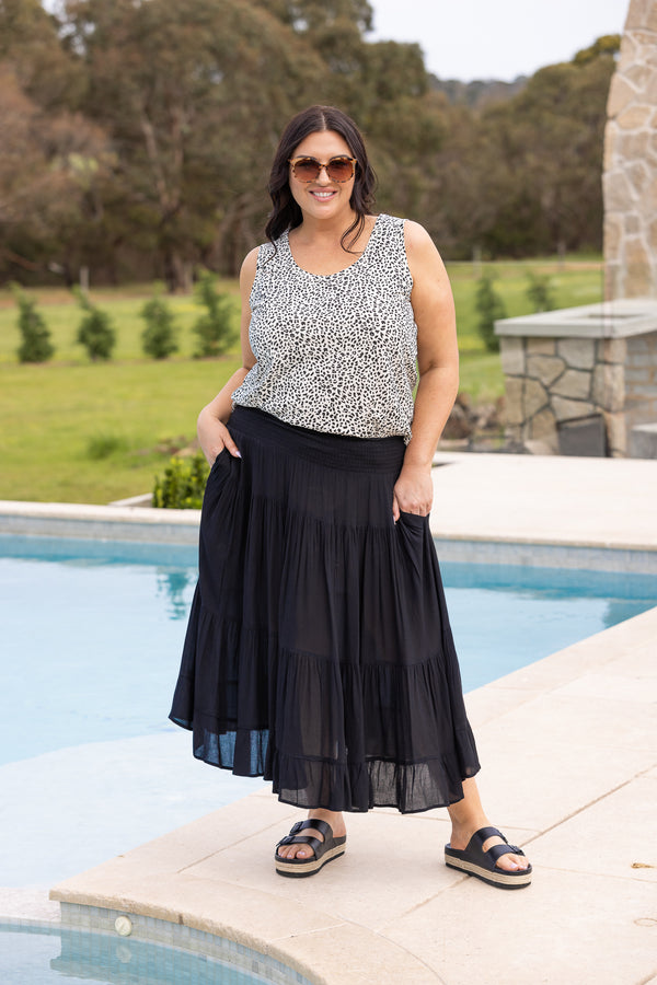 Sunset Skirt - Black