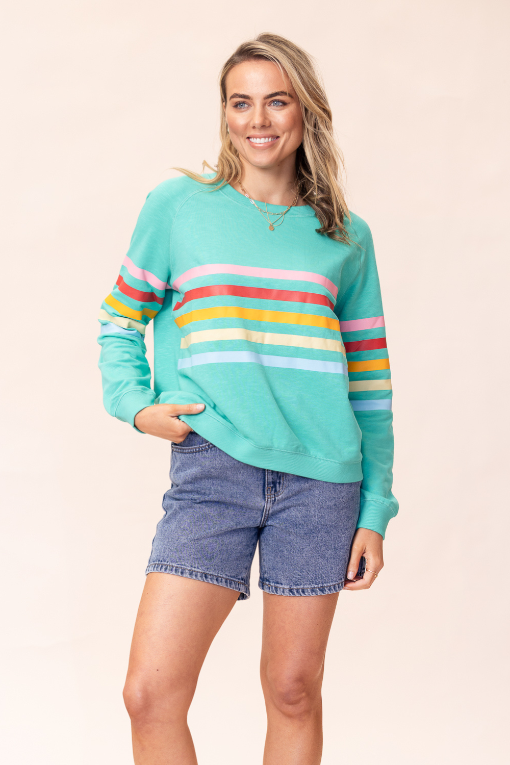 Forever Oversized Sweater - Green