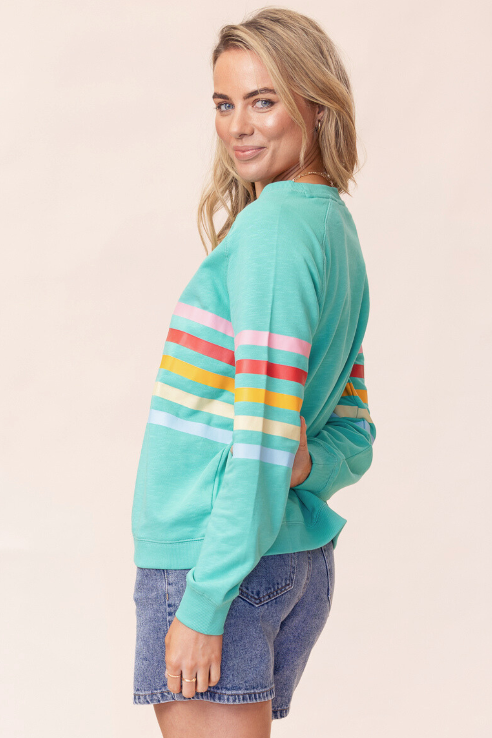 Forever Oversized Sweater - Green