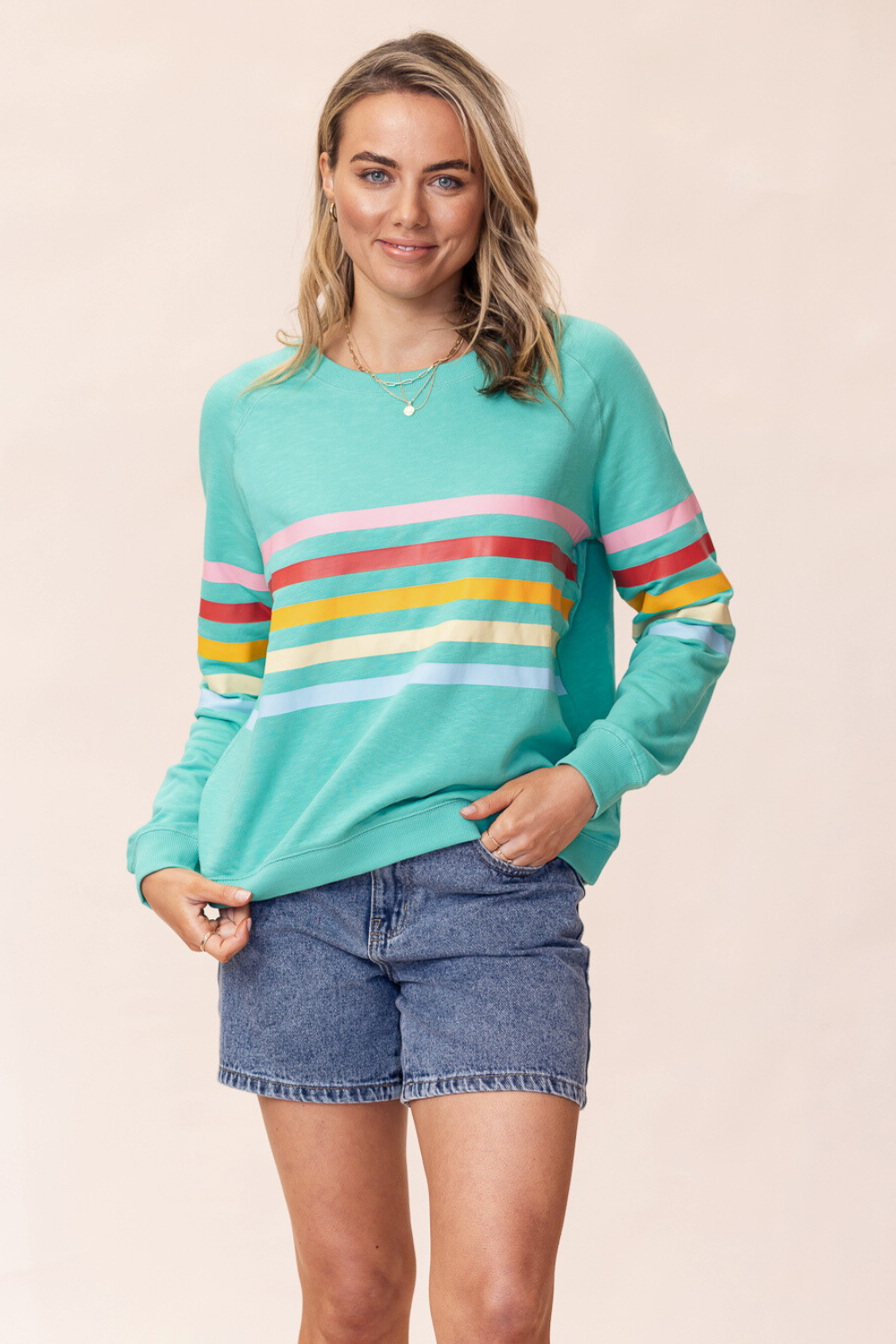 Forever Oversized Sweater - Green