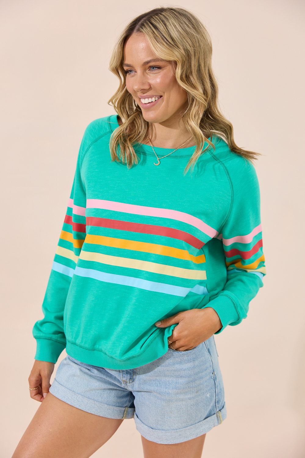 Forever Oversized Sweater - Green