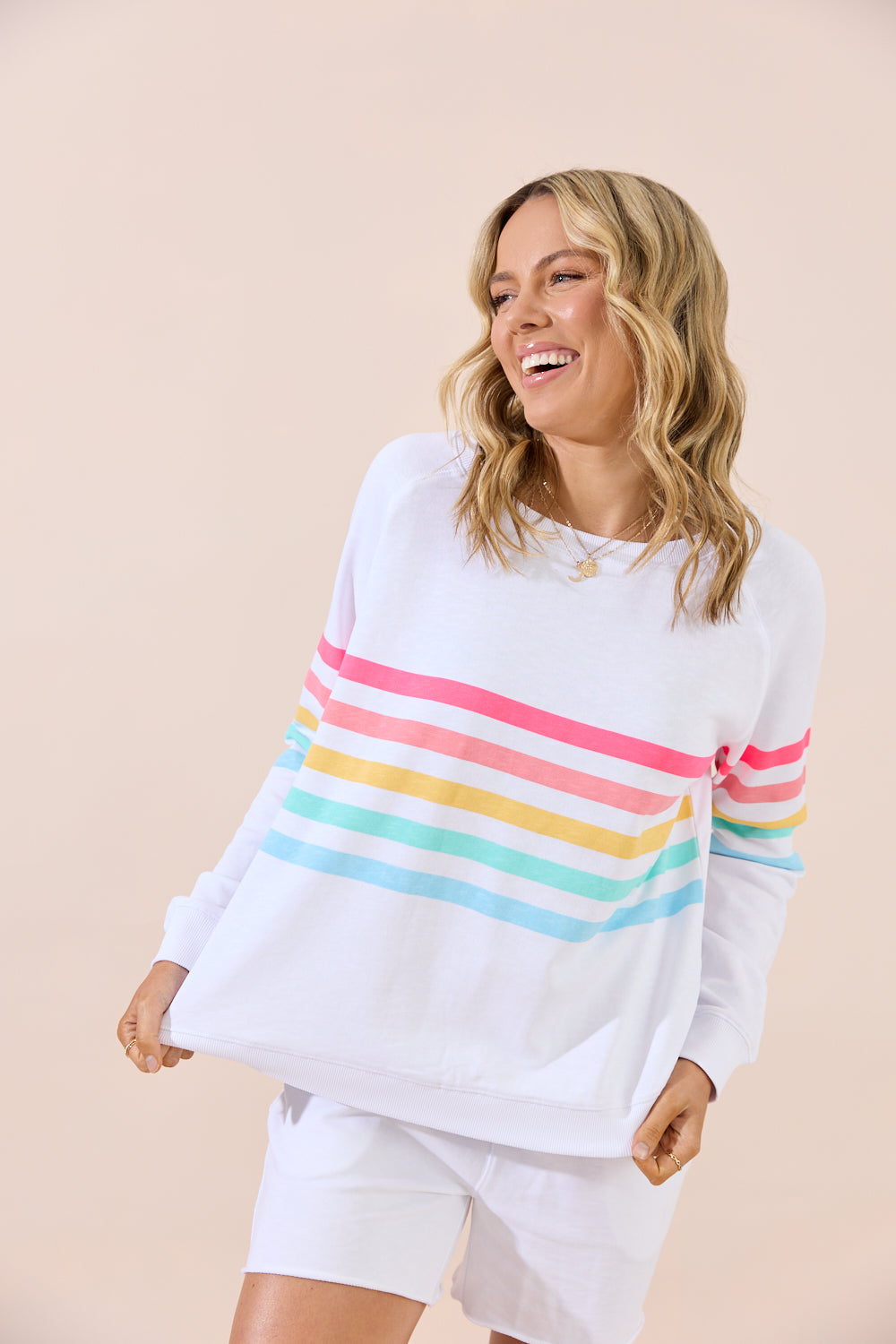 Forever Sweater - White