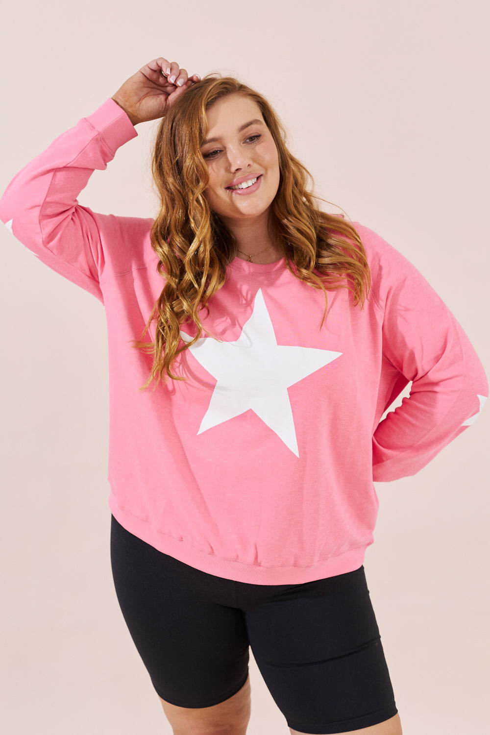 Freedom Oversized Sweater -Bubblegum