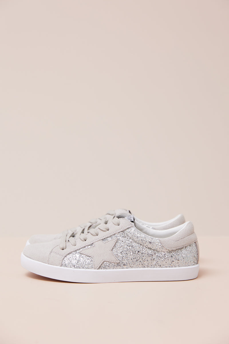 Kobi Sneakers - Silver Glitter