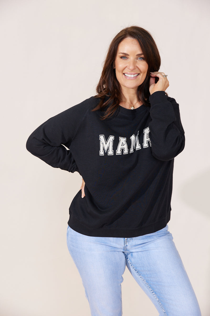 Mama Sweater - Black