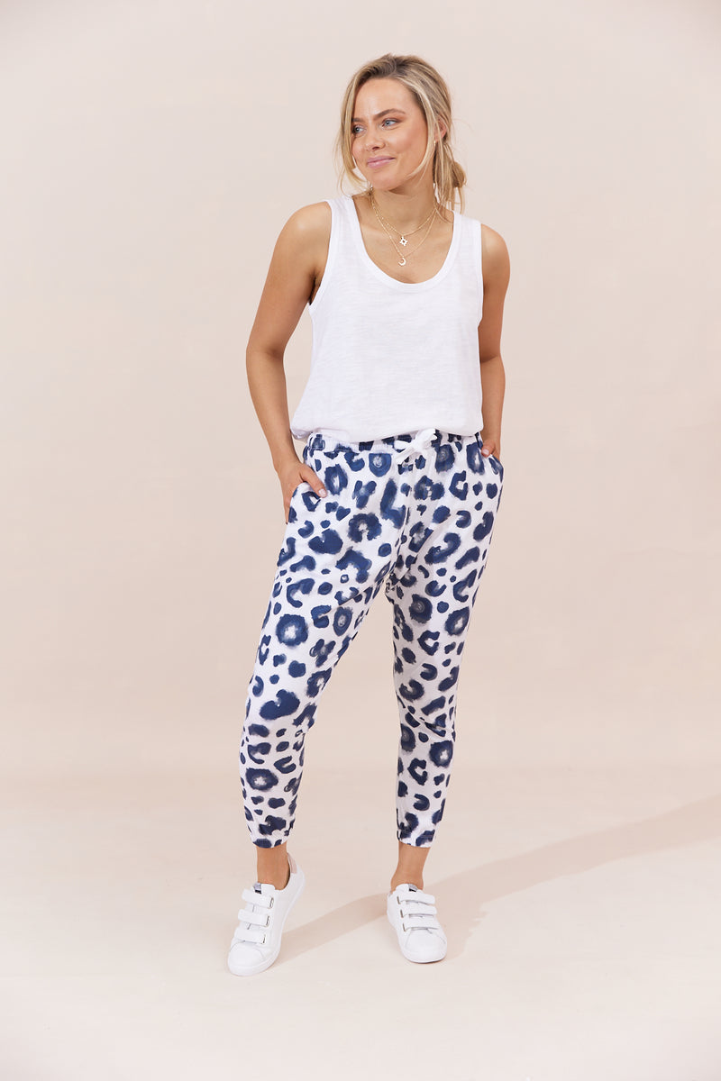 Women's Snow Leopard Sadie Pants Jovie the Label Australia Jovie