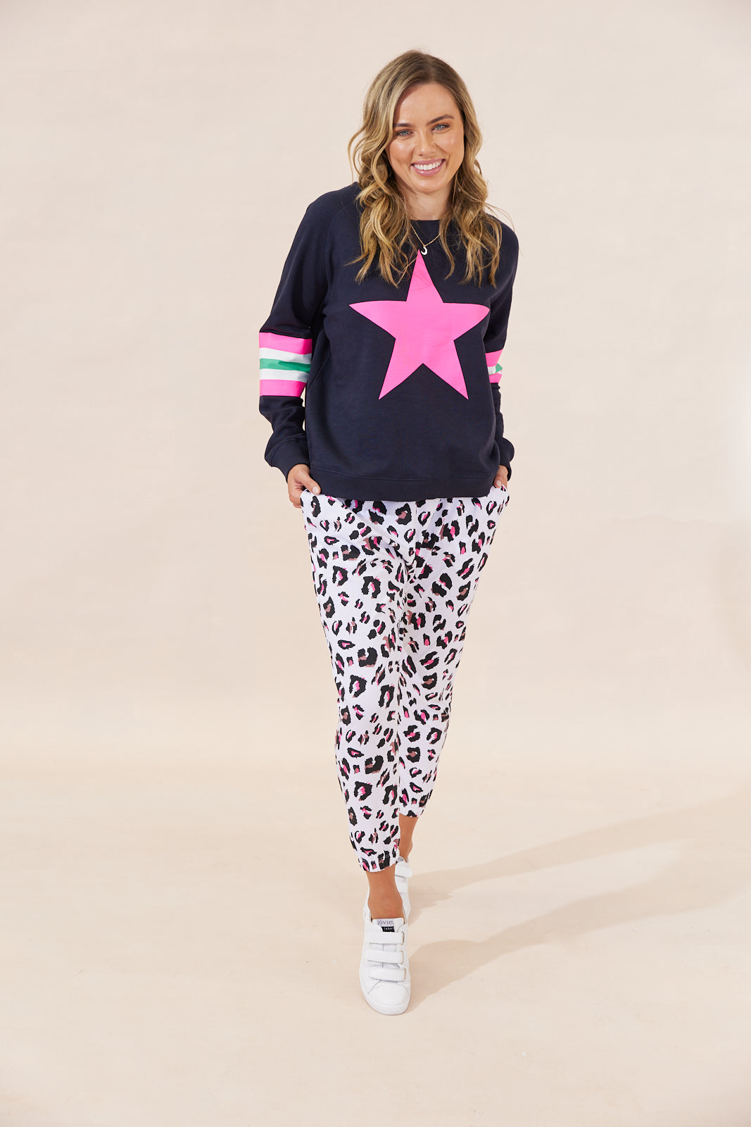Sadie Pants - Multi Leopard